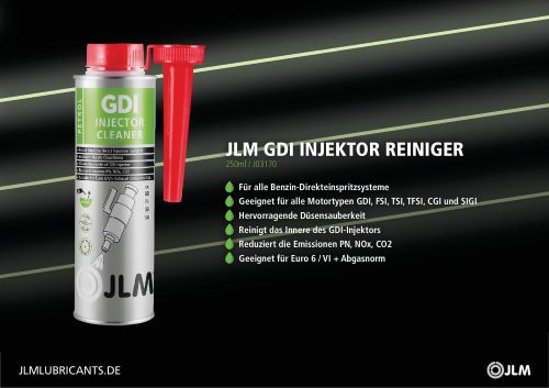 JLM GDI INJECTOR CLEANER: YOUR TANK’S TECHNICIAN