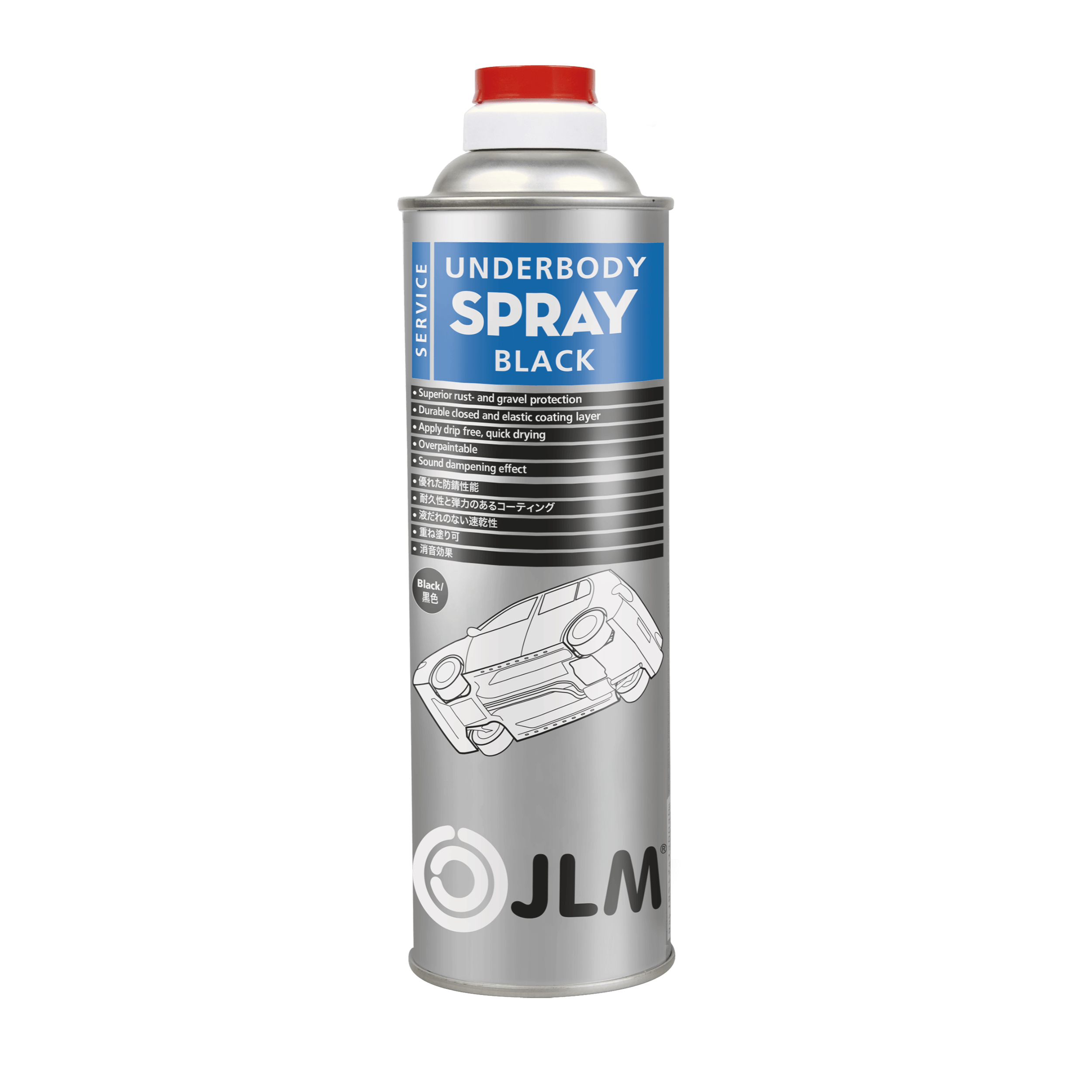 JLM Onderkant Spray Zwart