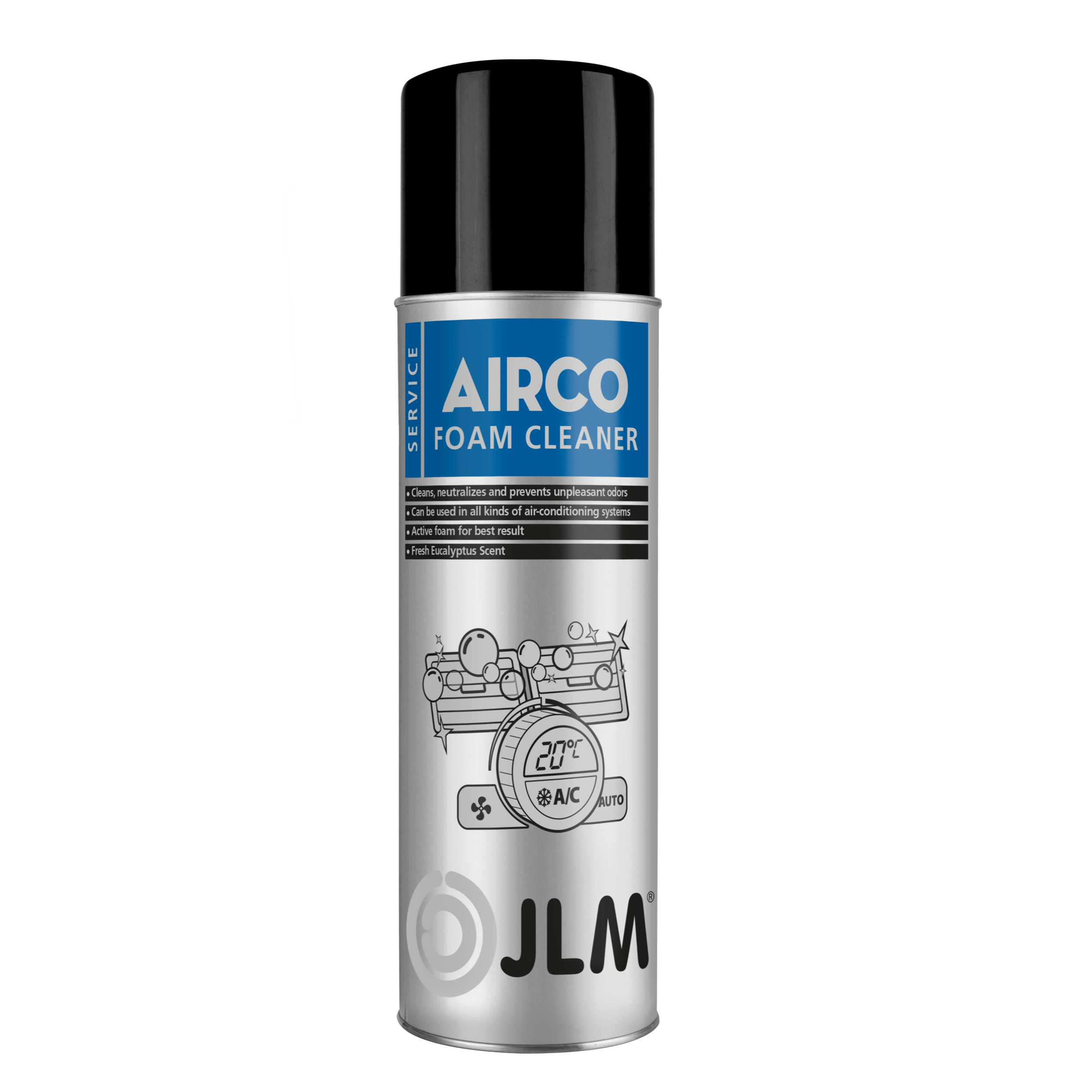 JLM Air Conditioning Foam Eucalyptus Scent