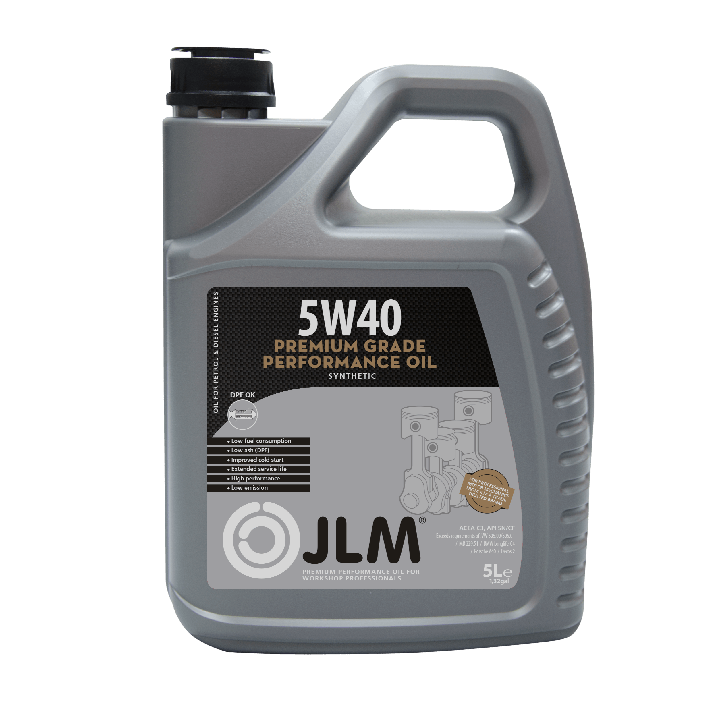 JLM 5W40 Premium Grade Performance Oil