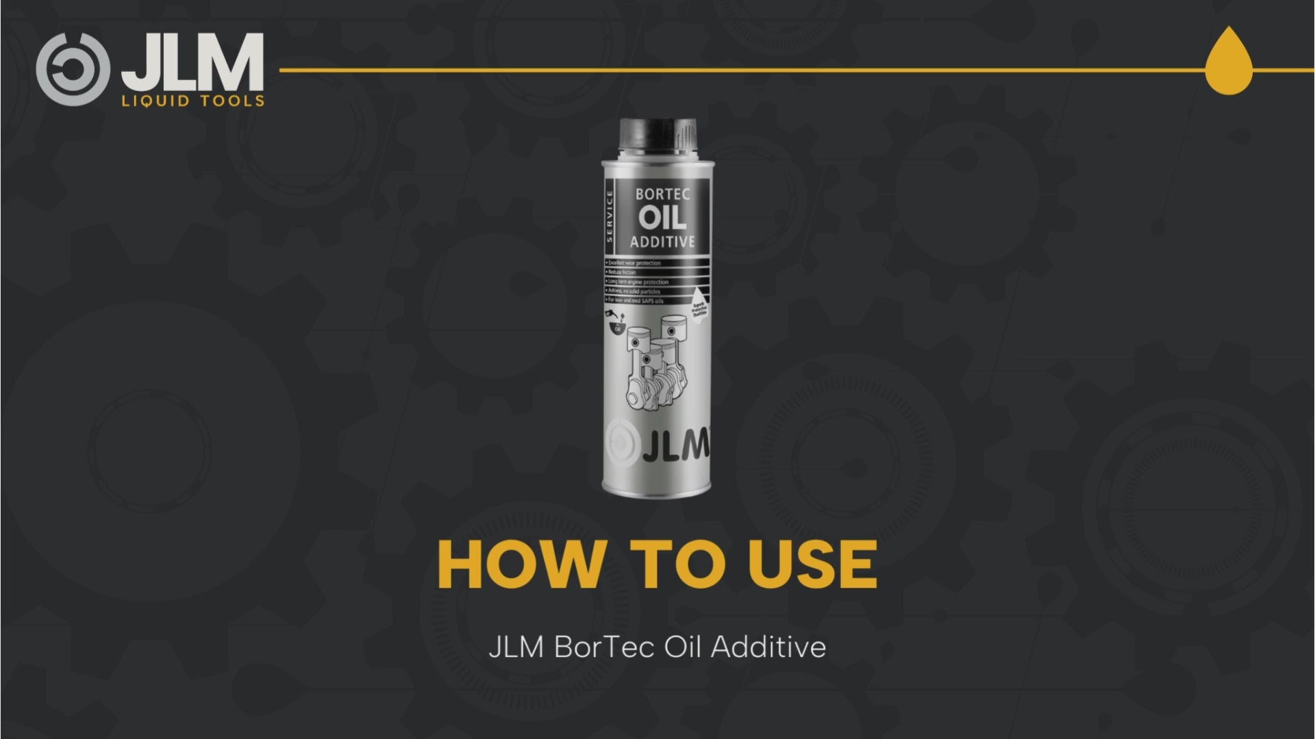 JLM Bortec Oil Additive – Engine Friction Reduction-3