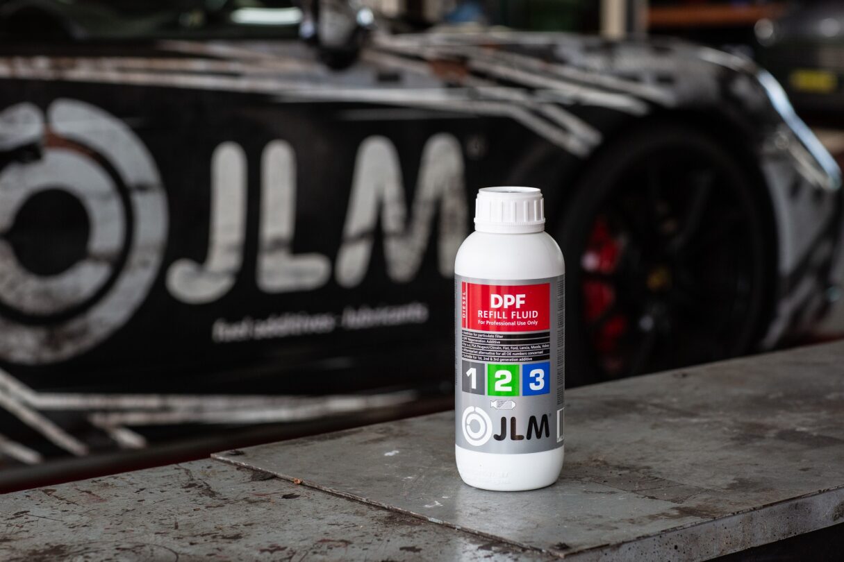 JLM IS INTRODUCING A SIGNIFICANTLY IMPROVED ADDITIVE FOR PARTICULATE FILTERS JLM LUBRICANTS